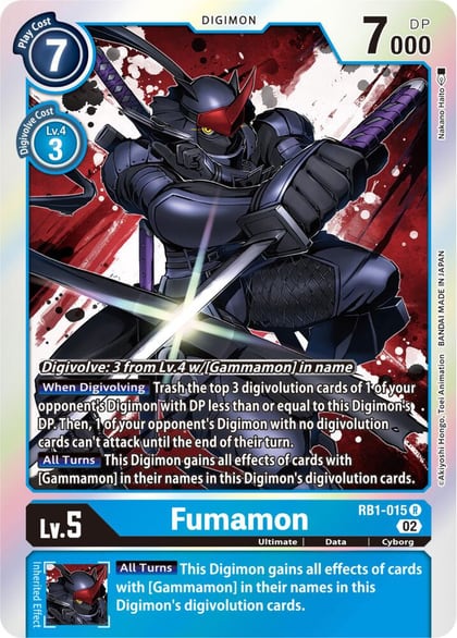 Fumamon, Resurgence Booster RB1-015 R
