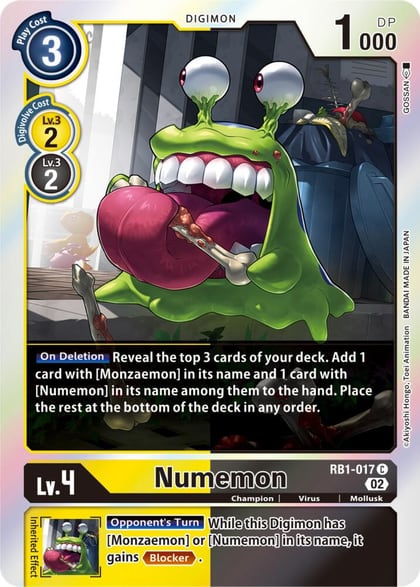 Numemon, Resurgence Booster RB1-017 C