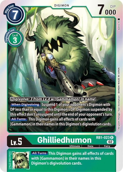 Ghilliedhumon, Resurgence Booster RB1-023 R