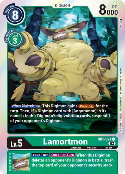 Lamortmon, Resurgence Booster RB1-024 U