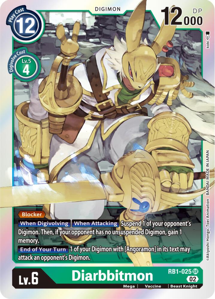 Diarbbitmon, Resurgence Booster RB1-025 SR