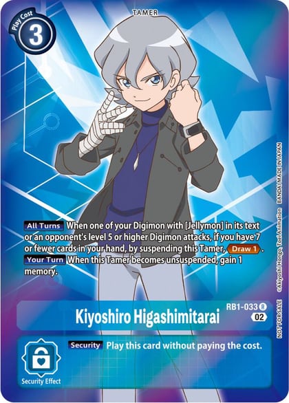 Kiyoshiro Higashimitarai (Resurgence Booster Box Promotion Pack), Resurgence Booster RB1-033 R