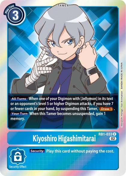 Kiyoshiro Higashimitarai, Resurgence Booster RB1-033 R