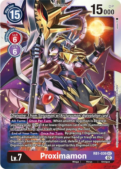 Proximamon, Resurgence Booster RB1-036 SEC