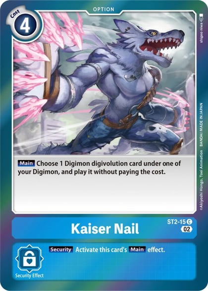 Kaiser Nail (Resurgence Booster Reprint), Resurgence Booster ST2-15 C