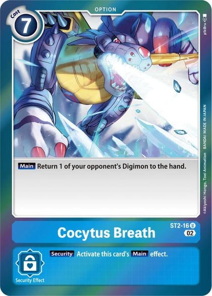 Cocytus Breath (Resurgence Booster Reprint), Resurgence Booster ST2-16 U