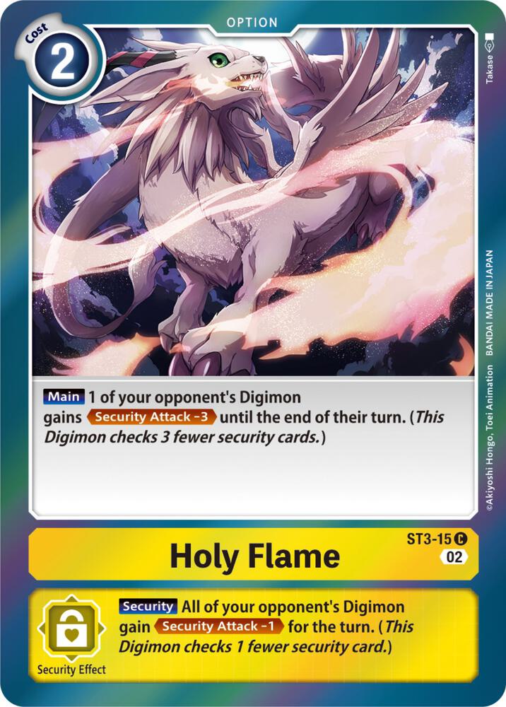 Holy Flame (Resurgence Booster Reprint), Resurgence Booster ST3-015 C