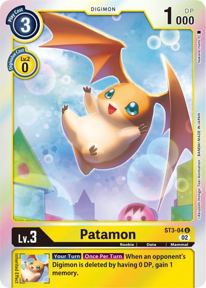 Patamon - ST3-04 (Resurgence Booster Reprint), Resurgence Booster ST3-04 U