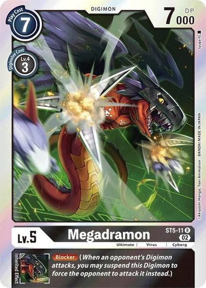 Megadramon (Resurgence Booster Reprint), Resurgence Booster ST5-11 R