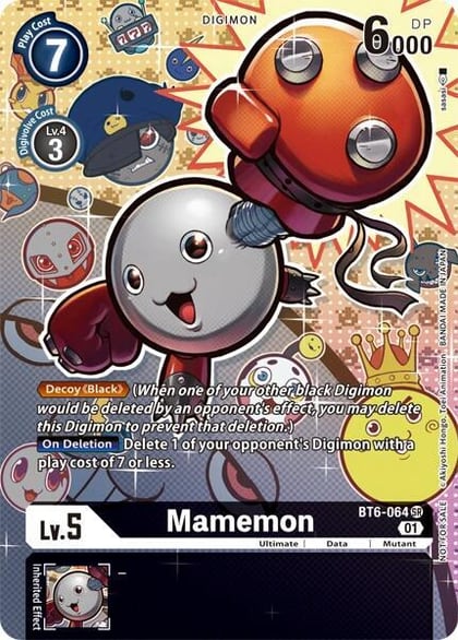 Mamemon (Alternate Art), Revision Pack Cards BT6-064 SR