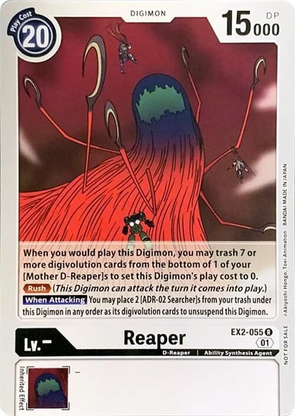 Reaper, Revision Pack Cards EX2-055 R