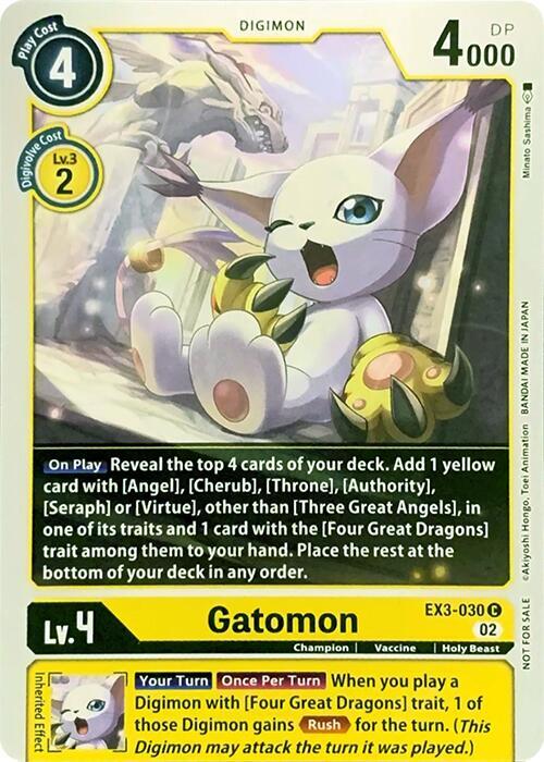Gatomon, Revision Pack Cards EX3-030 C