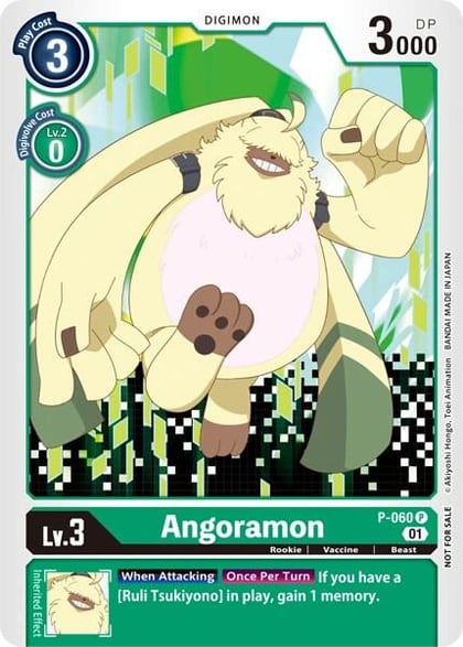 Angoramon, Revision Pack Cards P-060 P