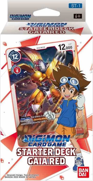 Gaia Red Starter Deck, Starter Deck 01: Gaia Red P224737