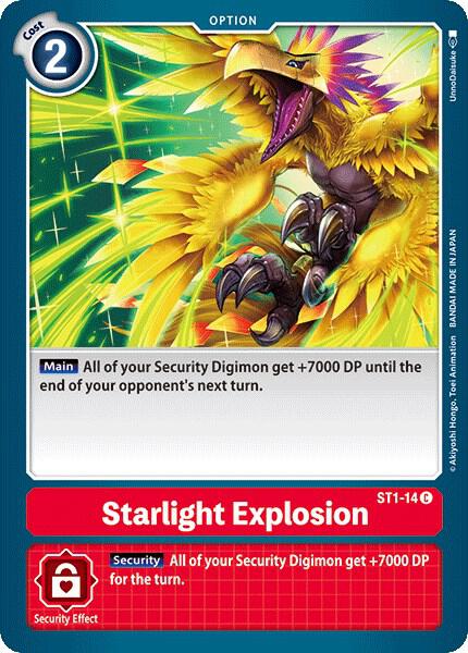 Starlight Explosion, Starter Deck 01: Gaia Red ST1-14 C
