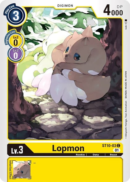 Lopmon, Starter Deck 10: Parallel World Tactician ST10-03