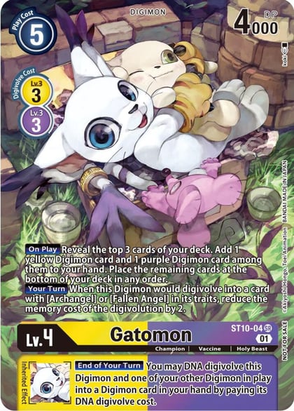 Gatomon (Official Tournament Pack Vol.9), Starter Deck 10: Parallel World Tactician ST10-04 SR
