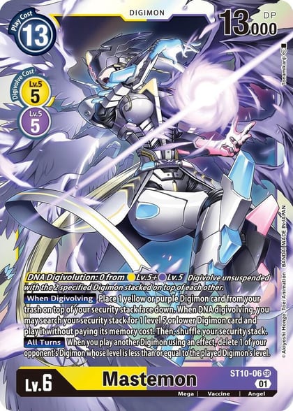 Mastemon, Starter Deck 10: Parallel World Tactician ST10-06 SR