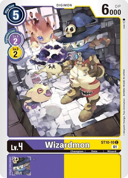 Wizardmon, Starter Deck 10: Parallel World Tactician ST10-10 C
