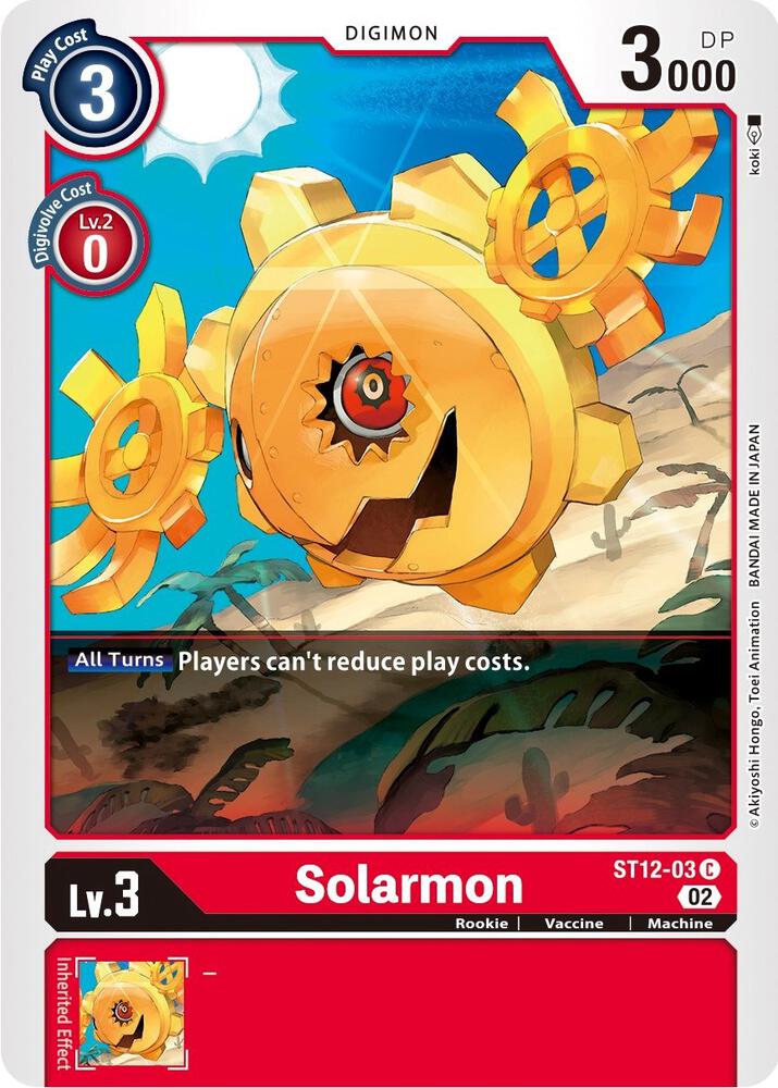 Solarmon, Starter Deck 12: Jesmon ST12-03 C