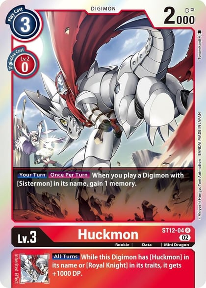 Huckmon, Starter Deck 12: Jesmon ST12-04 R