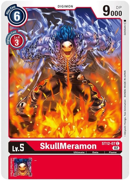 SkullMeramon, Starter Deck 12: Jesmon ST12-07 C