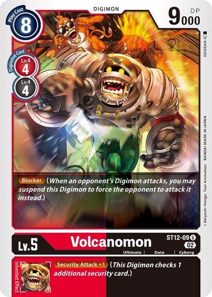 Volcanomon, Starter Deck 12: Jesmon ST12-09 U