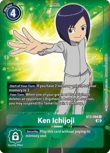 Ken Ichijoji (Alternate Art), Starter Deck 13: Ragnaloardmon BT3-094 R