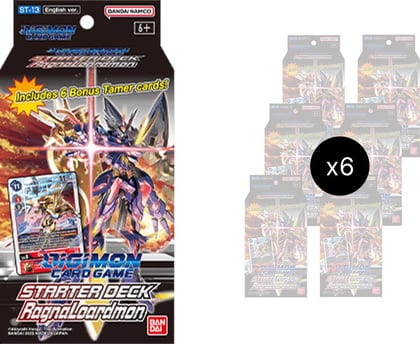 Ragnaloardmon Starter Deck Display, Starter Deck 13: Ragnaloardmon P279019