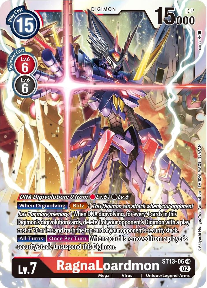 RagnaLoardmon, Starter Deck 13: Ragnaloardmon ST13-06 SR
