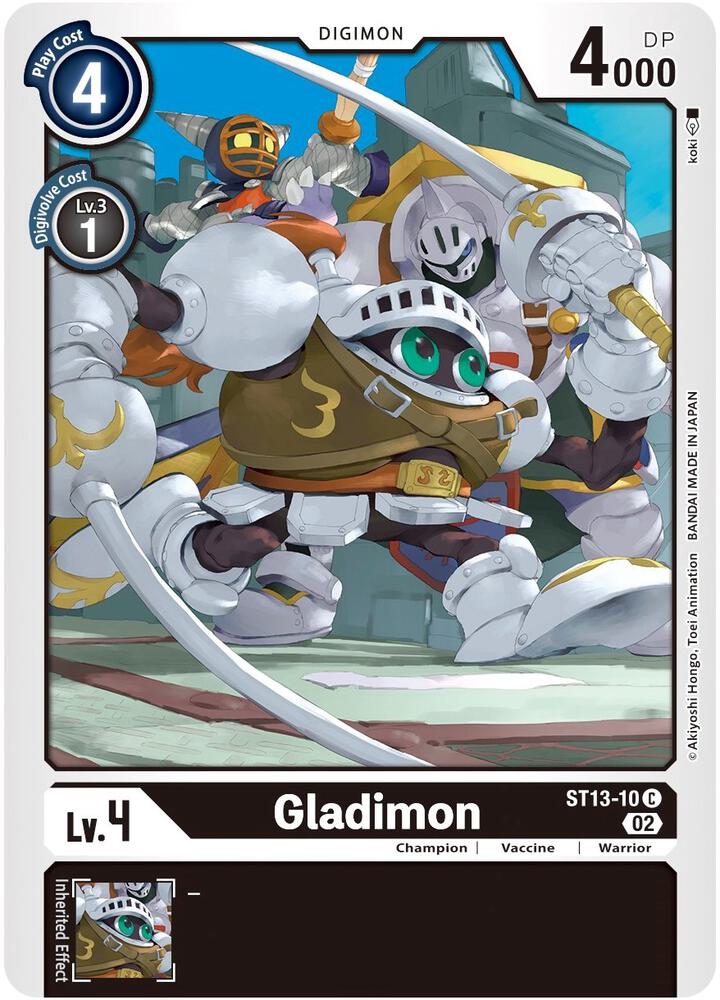 Gladimon, Starter Deck 13: Ragnaloardmon ST13-10 C