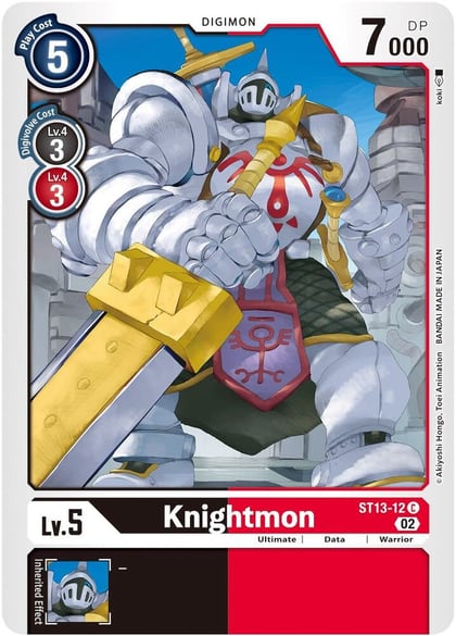 Knightmon, Starter Deck 13: Ragnaloardmon ST13-12 C