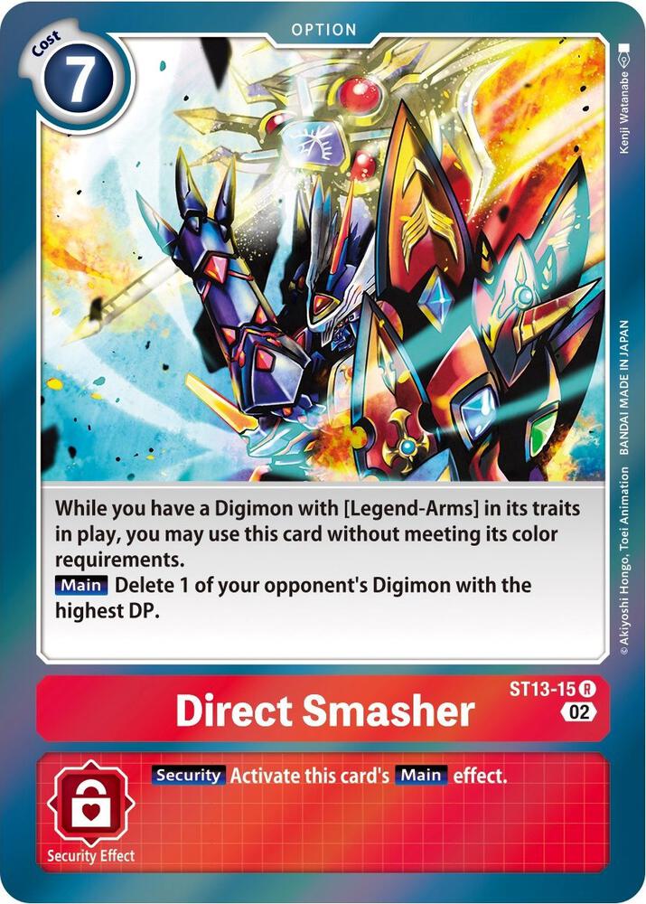Direct Smasher, Starter Deck 13: Ragnaloardmon ST13-15 R