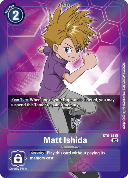 Matt Ishida (Alternate Art), Starter Deck 13: Ragnaloardmon ST6-14 R
