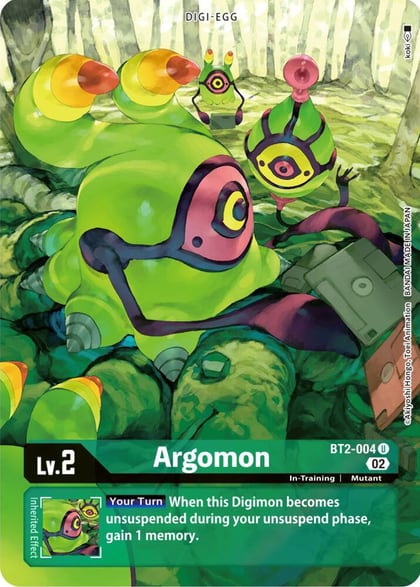 Argomon - BT2-004 (Alternate Art), Starter Deck 14: Beelzemon Advanced Deck Set BT2-004 U