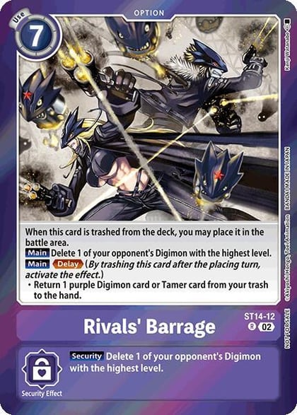 Rivals' Barrage (Special Event Pack 2025), Starter Deck 14: Beelzemon Advanced Deck Set ST14-12 R