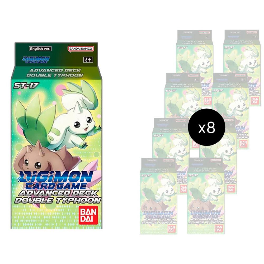Double Typhoon Advanced Starter Deck Display, Starter Deck 17: Double Typhoon Advanced Deck Set P505877