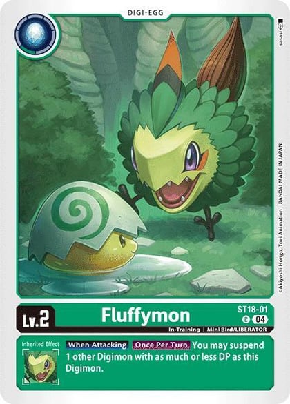 Fluffymon, Starter Deck 18: Guardian Vortex ST18-01 C