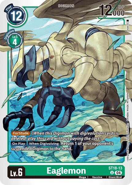Eaglemon, Starter Deck 18: Guardian Vortex ST18-13 U