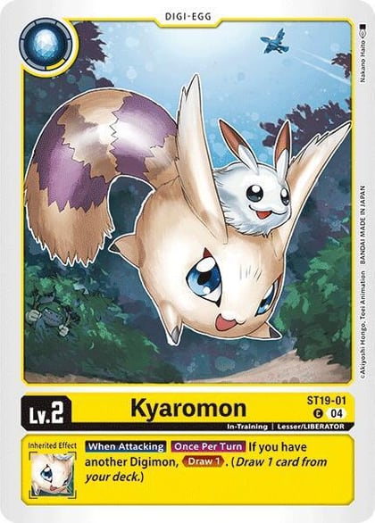 Kyaromon, Starter Deck 19: Fable Waltz ST19-01 C