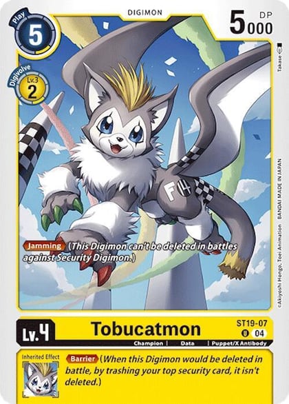 Tobucatmon, Starter Deck 19: Fable Waltz ST19-07 U