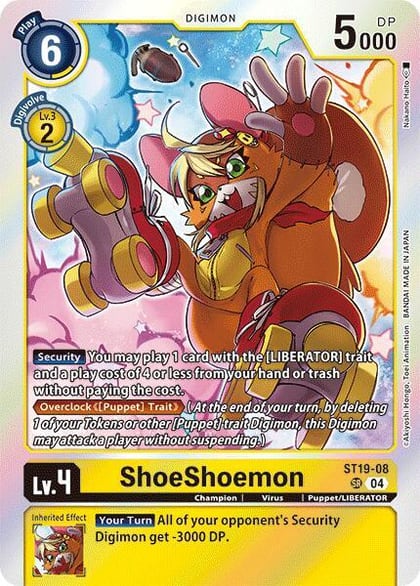 ShoeShoemon, Starter Deck 19: Fable Waltz ST19-08 SR