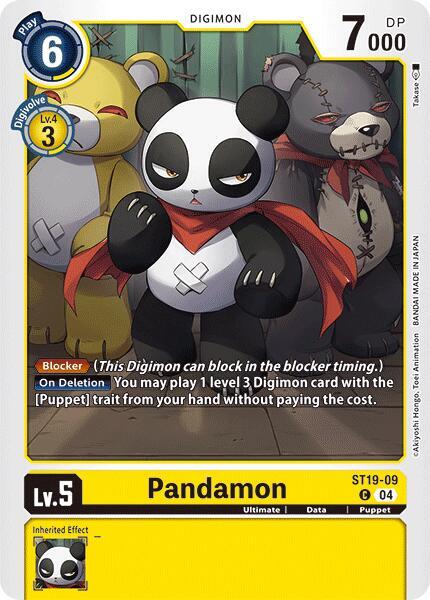 Pandamon, Starter Deck 19: Fable Waltz ST19-09 C