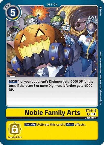 Noble Family Arts, Starter Deck 19: Fable Waltz ST19-15 U