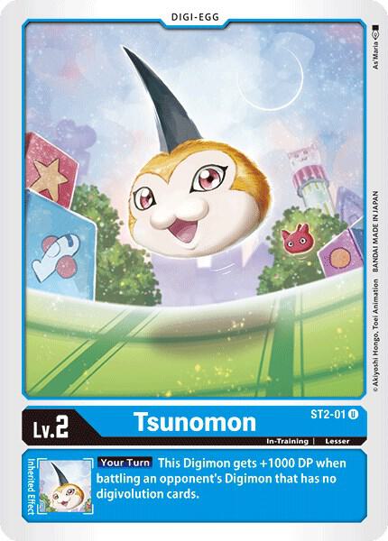 Tsunomon, Starter Deck 02: Cocytus Blue ST2-01 U