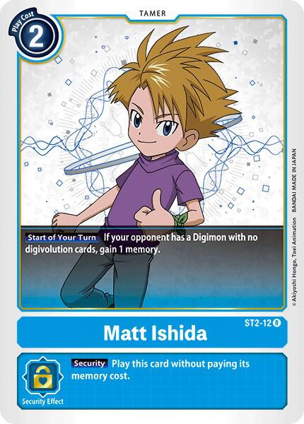 Matt Ishida, Starter Deck 02: Cocytus Blue ST2-12 R