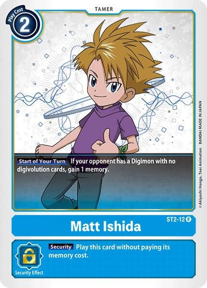 Matt Ishida, Starter Deck 02: Cocytus Blue ST2-12 R
