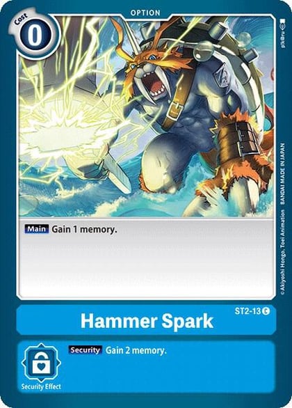 Hammer Spark, Starter Deck 02: Cocytus Blue ST2-13 C