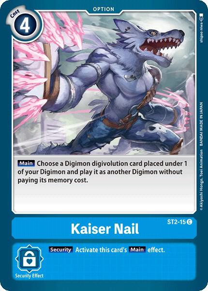 Kaiser Nail, Starter Deck 02: Cocytus Blue ST2-15 C