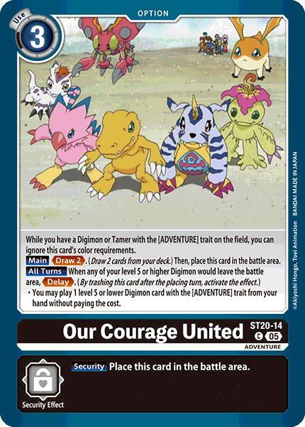 Our Courage United, Starter Deck 20: Protector of Light ST20-14 C